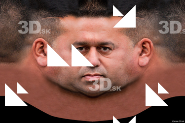 Male head texture
