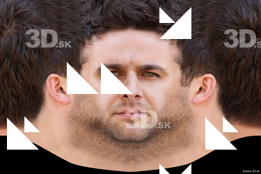 Male head texture