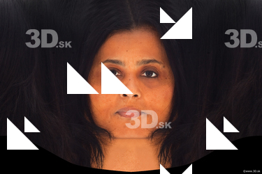 Female head texture