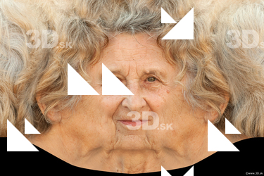 Female head texture