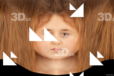 Female head texture