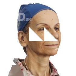 Raw 3D head scan of emotions and phonemes - Alena