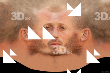 Male head texture