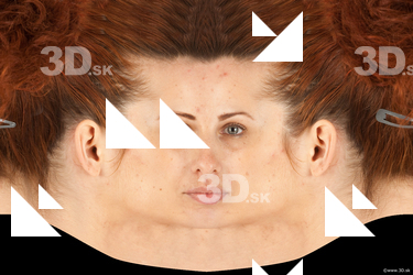 Female head texture