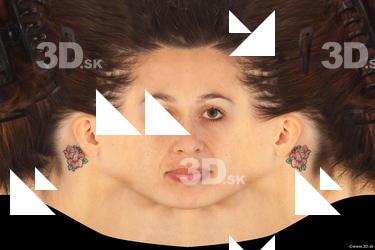 Female head texture