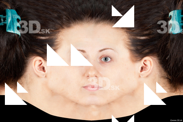 Female head texture