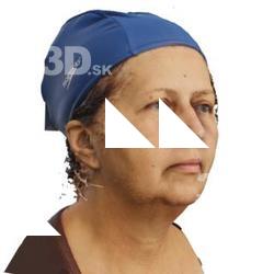 3D head scan of emotions and phonemes - Zdenka