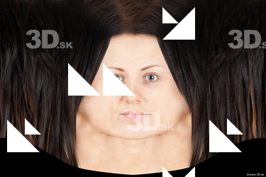 Female head texture