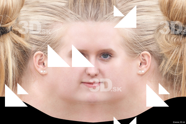 Female head texture