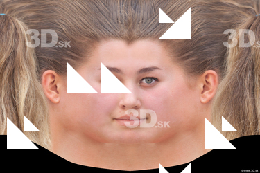 Female head texture