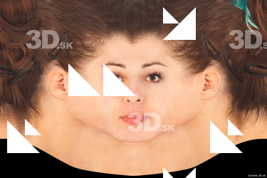Female head texture
