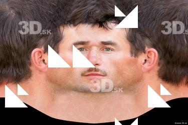 Male head texture