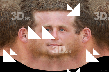 Male head texture