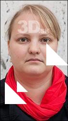 Female 3D head photo references # 88