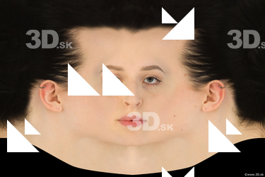 Female head texture