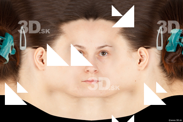 Female head texture