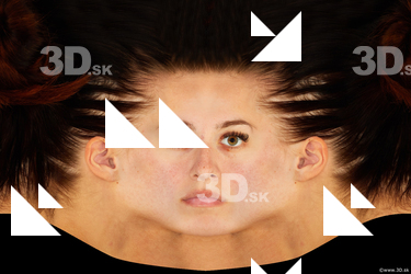 Female head texture