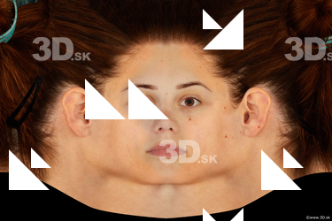 Female head texture