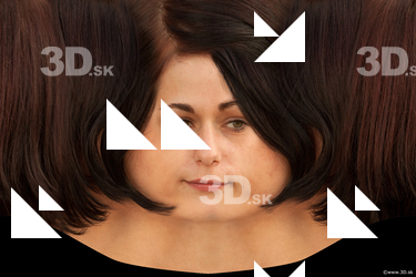 Female head texture