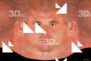Male head texture