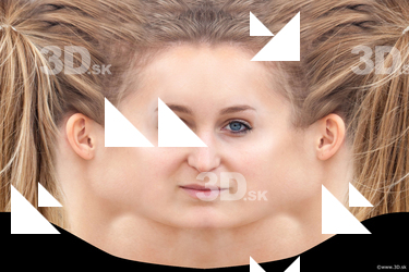 Female head texture