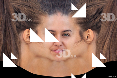 Female head texture