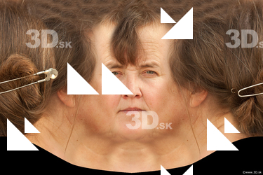 Female head texture