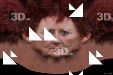 Female head texture