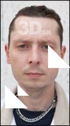 Male 3D head photo references # 112