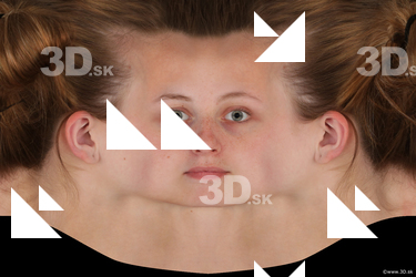 Female head texture