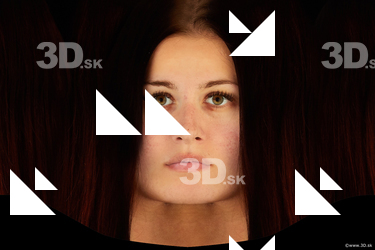 Female head texture