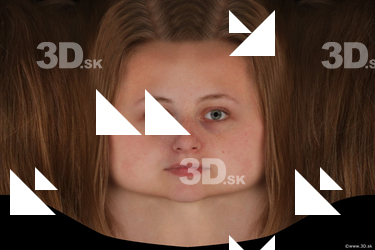 Female head texture