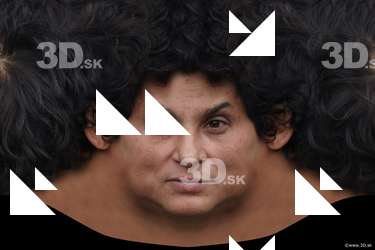 Female head texture