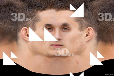 Male head texture