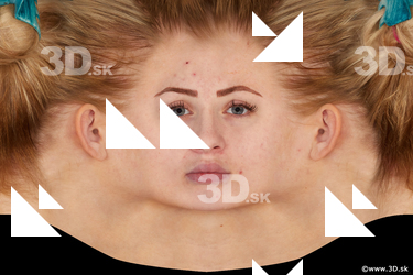 Female head texture
