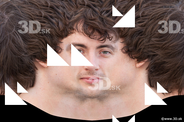 Male head texture