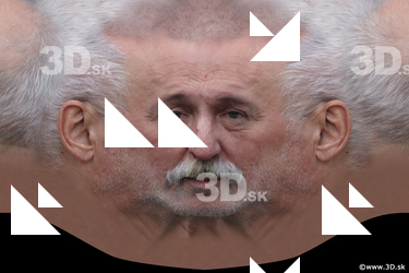 Male head texture