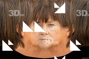 Female head texture