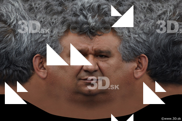 Male head texture