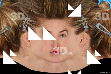 Female head texture