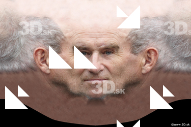 Male head texture