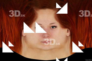 Male head texture