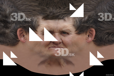 Female head texture