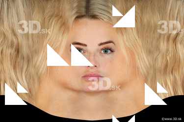 Female head texture
