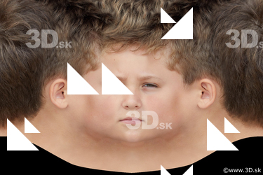 Male head texture