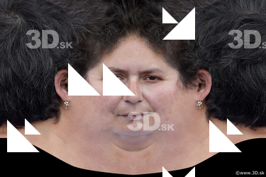 Female head texture