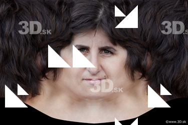 Female head texture