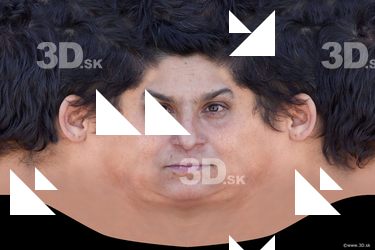 Female head texture