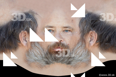 Male head texture