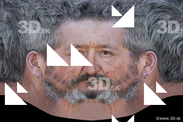 Male head texture